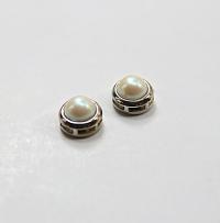 High Quality 8mm Japanese Pearls Sewon Settings 6/12/36 Pieces GOLD/RHODIUM SETTINGS, Haute Couture, embellishments
