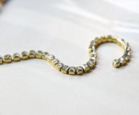 4mm Square Preciosa fancy Rhinestone Chain in Crystal 0.5/1 Meter Wedding Bridal Supplies|Jewelry Making|Decoration