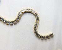 4mm Square Preciosa fancy Rhinestone Chain in Crystal 0.5/1 Meter Wedding Bridal Supplies|Jewelry Making|Decoration