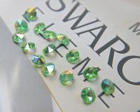 10mm SWAROVSKI 6428 Rivoli Crystal Pendant Beads in (8 Colors) 2/4/24/72/144 Pieces
