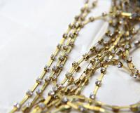12 SS Vintage Fancy Rhinestone Chain Swarovski in Crystal 3mm 0.5/1/2/5 Meters Wedding Bridal Supplies|Jewelry Making|Decoration, vintage