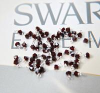 4mm Swarovski Garnet crystal dangles in Sterling Silver wire wrapped- charms- drops- jewelry making 72/144/432/1000Pieces