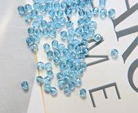 4mm Swarovski AQUAMARINE Beads 5025 Faceted Oval Bead 6/12/36/72/144/288/720/1440 Pieces Jewelry making beads