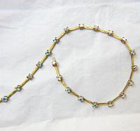 12 SS Vintage Fancy Rhinestone Chain Swarovski in Crystal Aurore Boreale 3mm 0.5/1/2/5 Mtr Wedding Bridal Supplies|Jewelry Making|Decoration