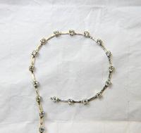 12 SS Vintage Fancy Silver Plated Rhinestone Chain Swarovski in Crystal 3mm 0.5/1/2/5 Meters Wedding Bridal Supplies|Decoration