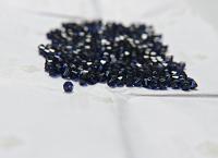 6MM Dark Indigo Swarovski Bicone Beads 12/36/72/144/288 Pieces (288) Low Shipping, jewelry supplies, vintage findings, embroidery materials