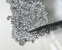 Crystal Cal (4mm) (comet Argent Light) Swarovski Bicone beads 72/144/432/1000 Pieces craft supplies, love beads, vintage findings