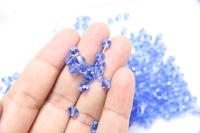 6mm Swarovski Sapphire (206) Bicone Beads Cuts 20 Gross (2880 Pieces) Jewelry supplies, rare findings, embroidery materials, premium beads