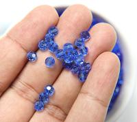 5mm Swarovski Elements Article 5000 Sapphire Faceted Round Beads 6/12/36/172/44/288/720 Pieces