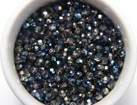 5mm Swarovski Elements Article 5000 Crystal Metallic Blue Faceted Round Beads 6/12/36/172/44/288/720 Pieces