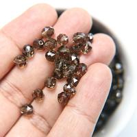 6mm Swarovski Elements Article 5025 Smoky Quartz Faceted Oval Bead 6/12/36/172/44/288/720 Pieces