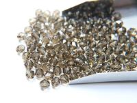 6mm Swarovski Elements Article 5025 Smoky Quartz Faceted Oval Bead 6/12/36/172/44/288/720 Pieces
