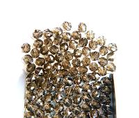 6mm Swarovski Elements Article 5025 Smoky Quartz Faceted Oval Bead 6/12/36/172/44/288/720 Pieces