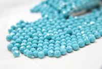 6mm Swarovski Elements Article 5000 Turquoise Faceted Round Beads 6/12/36/172/44/288/720 Pieces