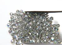 6mm Swarovski Elements Article 5000 Black Diamond Aurore Boreale Faceted Round Beads 6/12/36/172/44/288/720 Pieces
