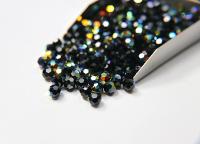 6mm Swarovski Elements Article 5000 JET Aurore Boreale Faceted Round Beads 6/12/36/172/44/288/720 Pieces