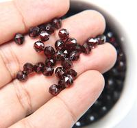 6mm Swarovski Elements Article 5025 Burgundy Faceted Oval Bead 6/12/36/172/44/288/720 Pieces
