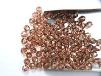 6mm Swarovski Elements Article 5025 Light Smoked Topaz Faceted Oval Bead 6/12/36/172/44/288/720 Pieces