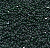 11/0 Charlotte true Cuts Beads Matt Deep Green Transparent 10/20/50/250/500 (10Grams 1300 Pieces)