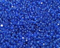 11/0 Charlotte true Cuts Beads Matt Sapphire Transparent 10/20/50/250/500 PREMIUM SEED Beads, vintage supplies