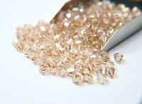 6mm Swarovski Crystal Golden Shadow Beads 5020 Faceted Helix Bead 6/12/36/72/144/288/720 Pieces Jewelry making beads