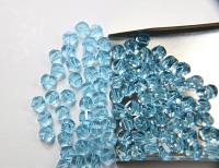 6mm Swarovski Aquamarine Beads 5020 Faceted Helix Bead 6/12/36/72/144/288/720 Pieces Jewelry making beads