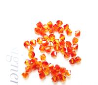 4/5mm Fireopal Swarovski Bicones 12/36/72/144/432/720 Pieces jewelry making beads, rare findings, craft supply, opal beads, gem beads