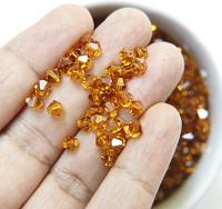4/5mm Topaz Swarovski Bicone 12/36/72/144/432/720 Pieces (203) jewelry making beads, rare findings, embroidery materials, earrings beads