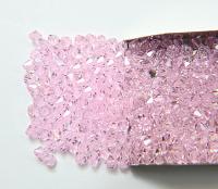 4/5mm Rosaline Swarovski Bicone 12/36/72/144/432/720 Pieces (508) jewelry making beads, vintage findings, wedding decorations