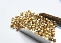 6 mm Aurum Gold Preciosa Vintage Bicones 12/36/72/144/288 Pieces Jewelry making beads Made in Czech Republic rare findings, jewelry making