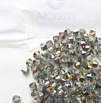 6 mm Crystal Vitrail Medium Preciosa Vintage Bicones 12/36/72/144/288 Pieces jewelry supplies, vintage findings, Made in Czech Republic