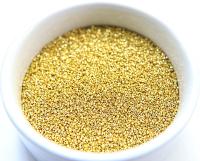 1mm Micro Gold Plated Tube Beads 5/10/100/500 Grams High Quality Nail Art decoration / Haute Couture Embroidery / Doll Making / rare supply