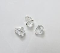 11x10MM Crystal Preciosa Bell Beads Vintage 6/24/72 Pieces Article 451 56 301 fancy beads, jewelry making beads, premium wedding decorations