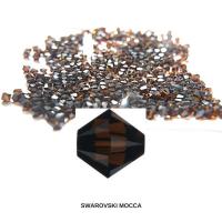 4/5mm Mocca Swarovski Bicone beads 36/72/144/432/720 Pieces (396) VINTAGE SWAROVSKI, wedding decorations, embroidery materials, rare beads