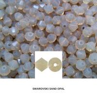 6mm Sand Opal Swarovski Bicone beads 20 Gross (2880 Pieces) (287) gemstone beads, jewelry making beads, embroidery materials, jewelry supply