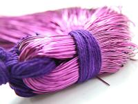 DARK VIOLET Metallic French Wire, Bullion Wire, Gimp Wire 50/100/200/400 Grams, Embroidery Haute Couture materials