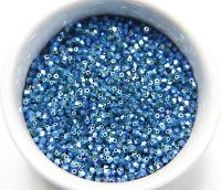 Swarovski (3/4mm) Emerald AB 2X FC Bicones 36/72/144/432/720 Pieces Jewelry making rainbow beads, embroidery materials, couture