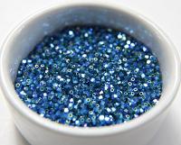 Swarovski (3/4mm) Emerald AB 2X FC Bicones 36/72/144/432/720 Pieces Jewelry making rainbow beads, embroidery materials, couture