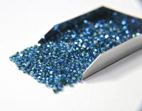 Swarovski (3/4mm) Emerald AB 2X FC Bicones 36/72/144/432/720 Pieces Jewelry making rainbow beads, embroidery materials, couture