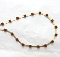12 SS Vintage Fancy Rhinestone Chain Swarovski in Siam 3mm 0.5/1/2/5 Meters