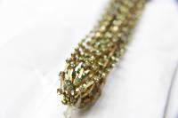 12 SS Vintage Fancy Rhinestone Chain Swarovski in Peridot 3mm 0.5/1/2/5 Meters