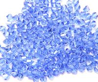 6mm Swarovski Sapphire (206) Bicone Beads Cuts 20 Gross (2880 Pieces) Jewelry supplies, rare findings, embroidery materials, premium beads