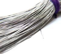 Gray Metallic Matte Finish, French Wire, Bullion Wire, Kora, Gimp Wire 50/100/200/400 Grams, Embroidery Haute Couture materials