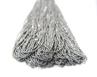 11/0 Charlotte True Cut Beads Gun Metal 10/20/50/250/500 Grams Metallic