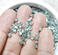 Swarovski (4mm) Chrysolite Comet Argent Light Bicones Beads 36/72/144/432/720 Pieces jewelry making, embroidery materials, loose rare beads
