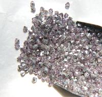 Swarovski (4mm) Light Amethyst Comet Argent Light Bicones Beads 36/72/144/432/720 Pieces embroidery materials, rare jewelry findings