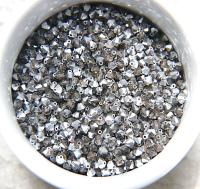 Swarovski (4mm) Smoky Quartz Comet Argent Light Bicones Beads 36/72/144/432/720 Pieces embroidery materials, rare jewelry findings