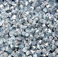 Swarovski (4mm) Light Azore Comet Argent Light Bicones Beads 36/72/144/432/720 Pieces loose beads, rare findings, craft supplies