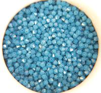 4/5mm Caribbean Blue Opal Swarovski Bicone beads 12/36/72/144/432/720 Pieces (394) VINTAGE SWAROVSKI, jewelry making, embroidery materials