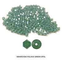 4/5MM Palace Green Opal Swarovski Bicone beads 12/36/72/144/432/720 Pieces (393) jewelry making, vintage findings, embroidery materials, gem